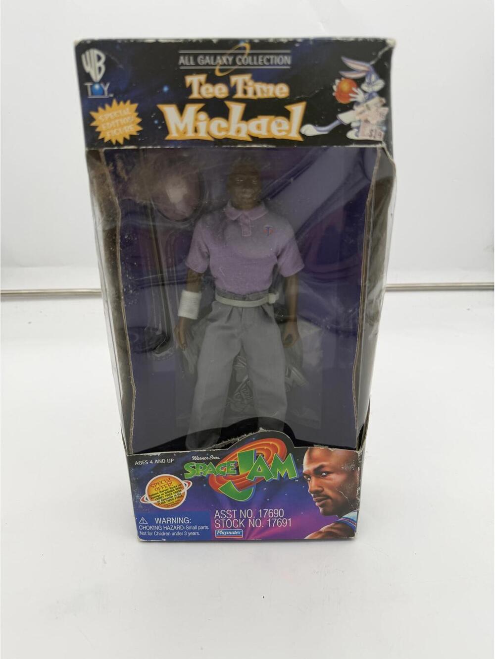 Michael Jordan 12' Figure Space Jam "Tee Time" Sealed Original Package NIB